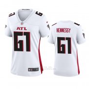 Camiseta NFL Game Mujer Atlanta Falcons Matt Hennessy Blanco