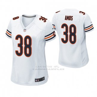 Camiseta NFL Game Mujer Chicago Bears Adrian Amos Blanco