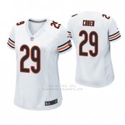 Camiseta NFL Game Mujer Chicago Bears Tarik Cohen Blanco