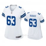 Camiseta NFL Game Mujer Dallas Cowboys Tyler Biadasz Blanco