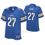 Camiseta NFL Game Mujer Detroit Lions Glover Quin Azul Historic Logo