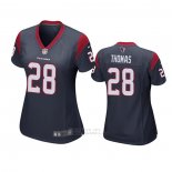 Camiseta NFL Game Mujer Houston Texans Michael Thomas Azul