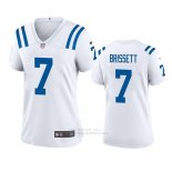 Camiseta NFL Game Mujer Indianapolis Colts Jacoby Brissett 2020 Blanco