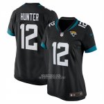 Camiseta NFL Game Mujer Jacksonville Jaguars Travis Hunter Alterno Negro