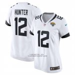 Camiseta NFL Game Mujer Jacksonville Jaguars Travis Hunter Blanco