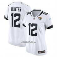 Camiseta NFL Game Mujer Jacksonville Jaguars Travis Hunter Blanco