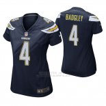 Camiseta NFL Game Mujer San Diego Chargers Michael Badgley Navy