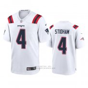 Camiseta NFL Game New England Patriots Jarrett Stidham 2020 Blanco