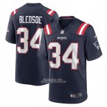 Camiseta NFL Game New England Patriots Joshuah Bledsoe Azul