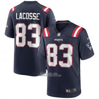Camiseta NFL Game New England Patriots Matt Lacosse Azul