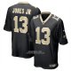 Camiseta NFL Game New Orleans Saints Velus Jones Jr Negro