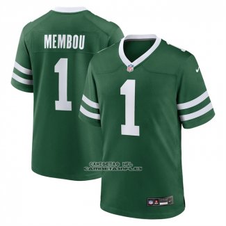 Camiseta NFL Game New York Jets Armand Membou 2025 NFL Draft First Round Pick Blanco