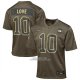 Camiseta NFL Game Nino Green Bay Packers Jordan Love 2025 Salute To Service Marron