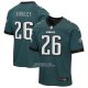 Camiseta NFL Game Nino Philadelphia Eagles Saquon Barkley Verde1