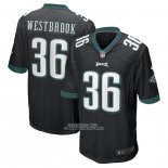 Camiseta NFL Game Philadelphia Eagles Brian Westbrook Retired Alterno Negro