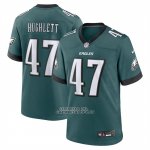 Camiseta NFL Game Philadelphia Eagles Charley Hughlett Verde