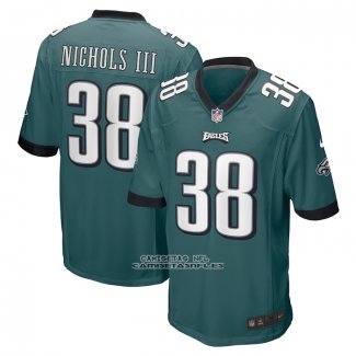 Camiseta NFL Game Philadelphia Eagles Lew Nichols III Verde