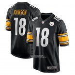 Camiseta NFL Game Pittsburgh Steelers Diontae Johnson Negro