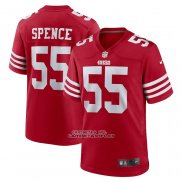 Camiseta NFL Game San Francisco 49ers Akeem Spence Primera Rojo