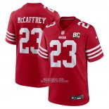 Camiseta NFL Game San Francisco 49ers Christian McCaffrey 80 Aniversario Rojo