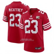 Camiseta NFL Game San Francisco 49ers Christian McCaffrey 80 Aniversario Rojo