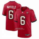 Camiseta NFL Game Tampa Bay Buccaneers Baker Mayfield 50 Aniversario Rojo