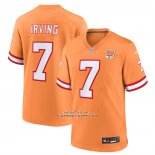 Camiseta NFL Game Tampa Bay Buccaneers Bucky Irving 50th Season Naranja Camiseta NFL Game Tampa Bay Buccaneers Bucky Irving 50th Season Naranja