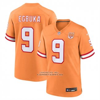 Camiseta NFL Game Tampa Bay Buccaneers Emeka Egbuka 50th Season Naranja