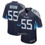 Camiseta NFL Game Tennessee Titans Jayon Brown Azul