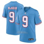 Camiseta NFL Game Tennessee Titans Steve McNair Throwback Retired Azul