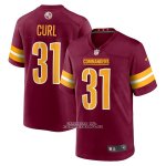 Camiseta NFL Game Washington Commanders Kamren Curl Rojo