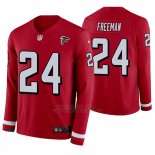 Camiseta NFL Hombre Atlanta Falcons Devonta Freeman Rojo Therma Manga Larga
