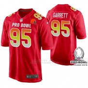 Camiseta NFL Hombre Cleveland Browns Myles Garrett AFC 2019 Pro Bowl Rojo