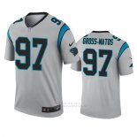 Camiseta NFL Legend Carolina Panthers Yetur Gross Matos Inverted Gris