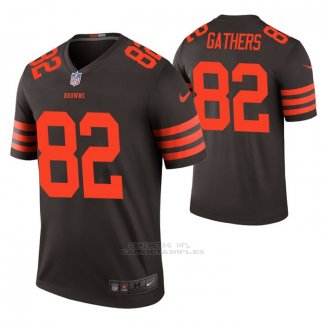 Camiseta NFL Legend Cleveland Browns Rico Gathers Color Rush Marron