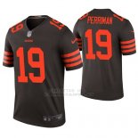 Camiseta NFL Legend Hombre Cleveland Browns Breshad Perriman Marron Color Rush