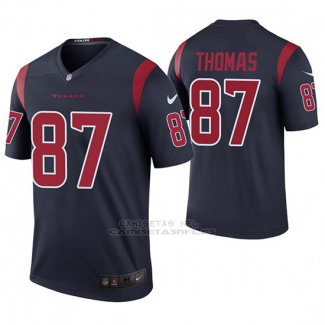 Camiseta NFL Legend Hombre Houston Texans Demaryius Thomas Azul Color Rush