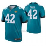 Camiseta NFL Legend Hombre Jacksonville Jaguars Barry Church Verde Color Rush