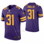 Camiseta NFL Legend Hombre Minnesota Vikings Ameer Abdullah Violeta Color Rush