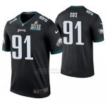 Camiseta NFL Legend Hombre Philadelphia Eagles Fletcher Cox Negro Super Bowl Lii Champions Color Rush