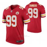 Camiseta NFL Legend Kansas City Chiefs Khalen Saunders Color Rush Rojo