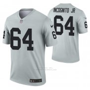 Camiseta NFL Legend Las Vegas Raiders Richie Incognito Jr. Inverted Gris