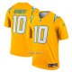 Camiseta NFL Legend Los Angeles Chargers Justin Herbert Alterno Charger Power Oro