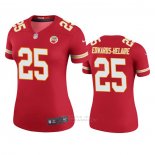 Camiseta NFL Legend Mujer Kansas City Chiefs Clyde Edwards Helaire Rojo Color Rush