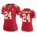 Camiseta NFL Legend Mujer Kansas City Chiefs Deandre Washington Rojo Color Rush