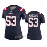 Camiseta NFL Legend Mujer New England Patriots Dustin Woodard Azul