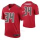Camiseta NFL Legend Tampa Bay Buccaneers Mike Edwards Color Rush Rojo