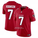 Camiseta NFL Limited Atlanta Falcons Bijan Robinson Vapor F.U.S.E. Rojo