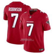 Camiseta NFL Limited Atlanta Falcons Bijan Robinson Vapor F.U.S.E. Rojo