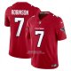 Camiseta NFL Limited Atlanta Falcons Bijan Robinson Vapor F.U.S.E. Rojo
